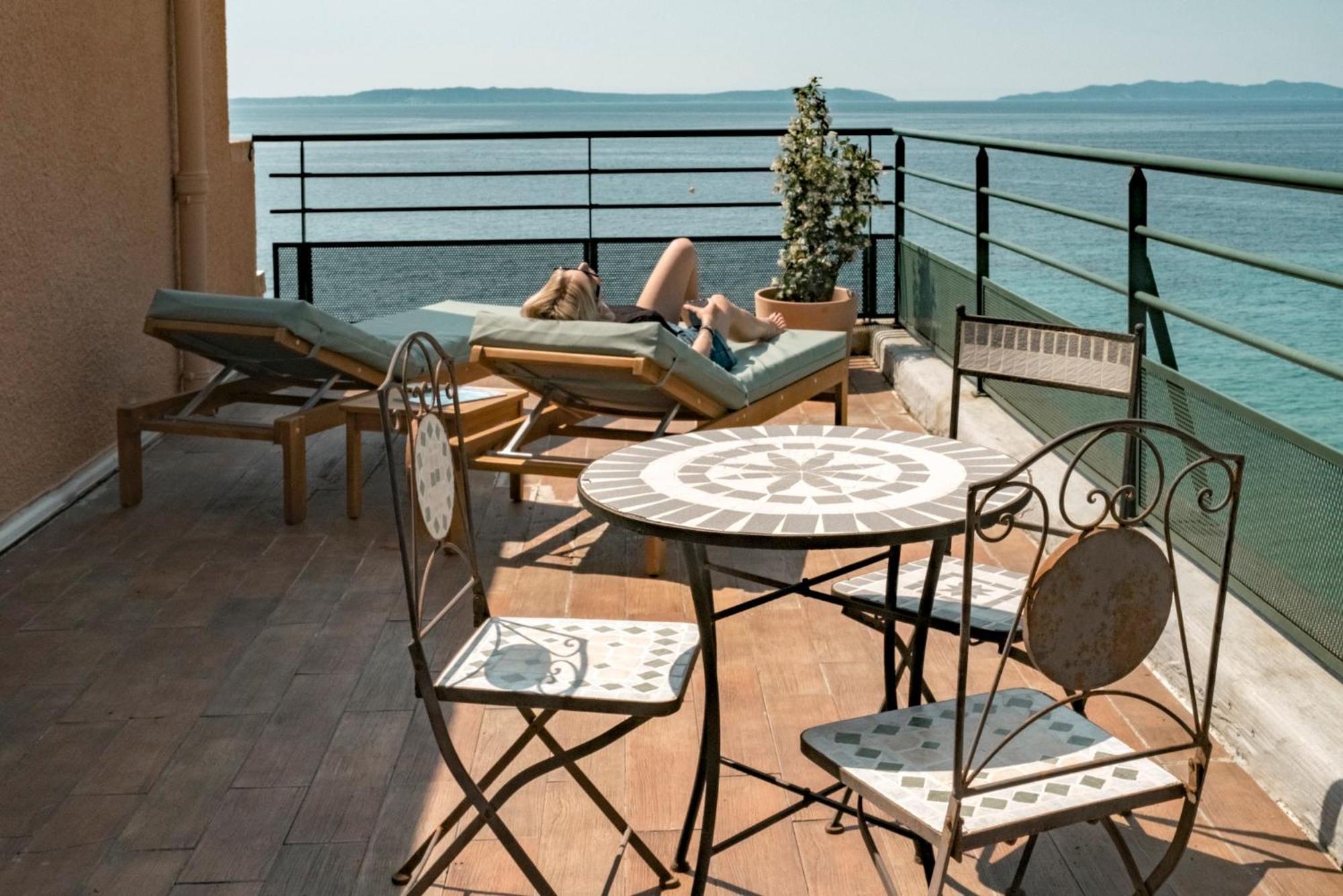 Surplage Hotel Cavaliere Le Lavandou Eksteriør bilde